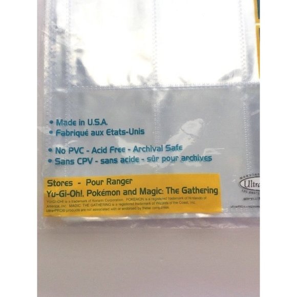 Ultra Pro 35 Pack of 9-Pocket Pages - Picture 8 of 12
